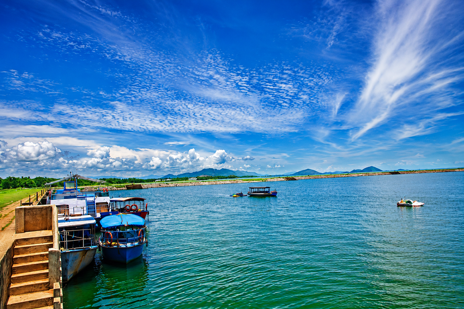 Scenic Chilika Lake, Odisha